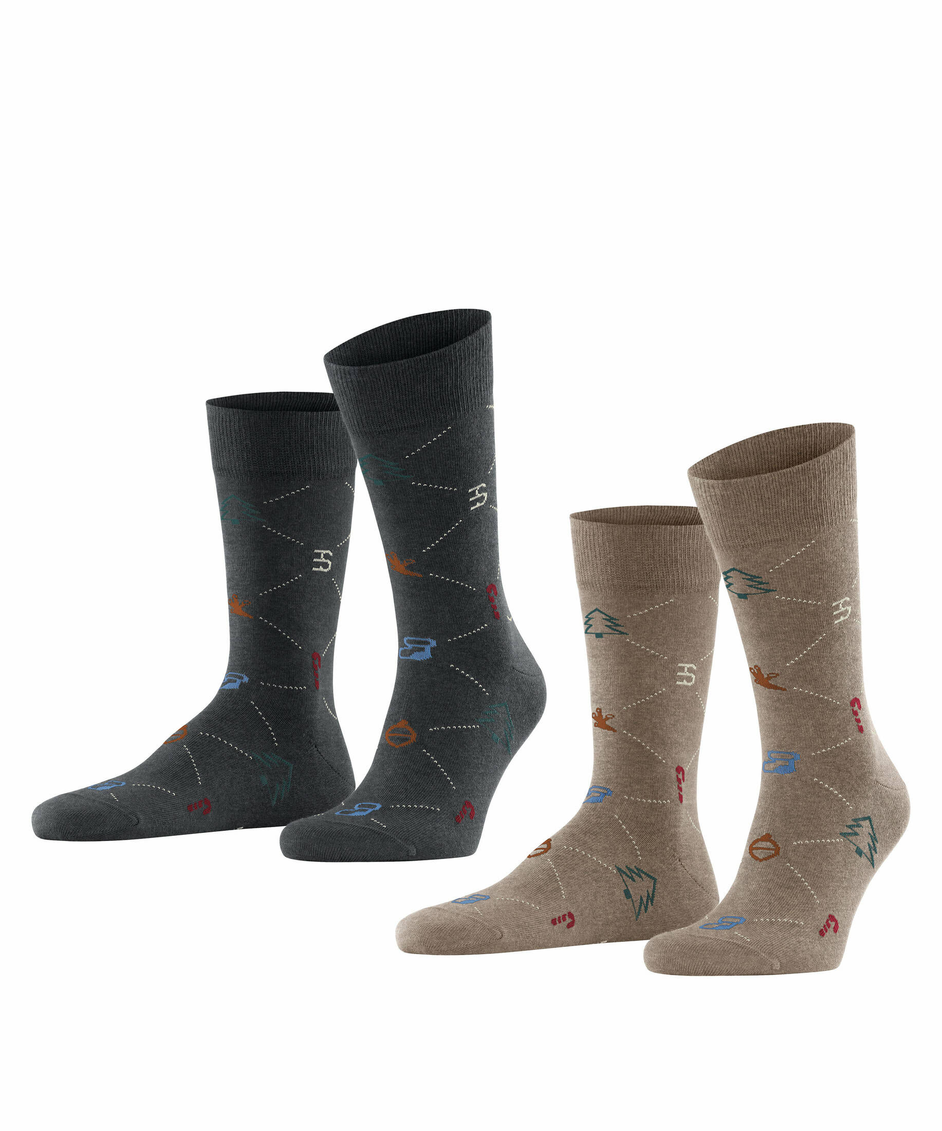 Esprit| Herren Socken X-Mas 2-Pack