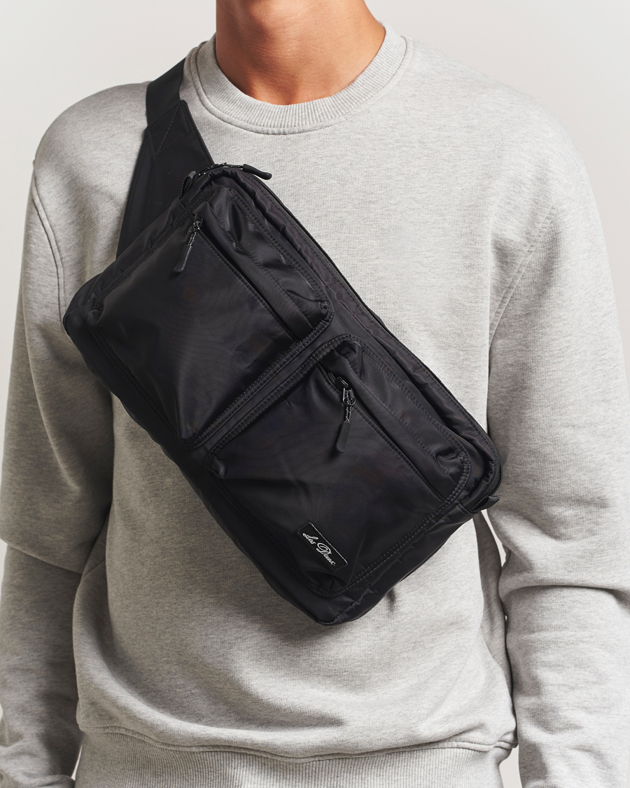 Les Deux Hubert Tech Cross Body Bag Black
