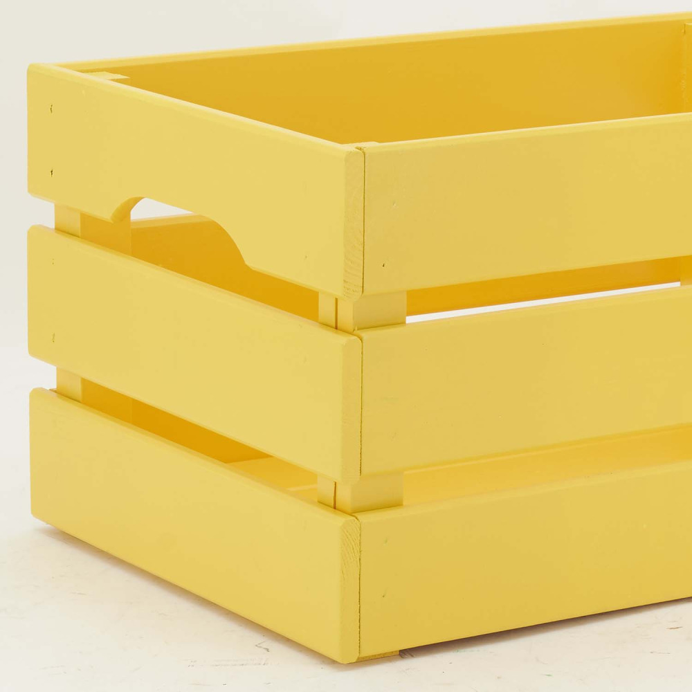 Caisse de rangement en pin grand modèle 46 x 31 x 25 cm