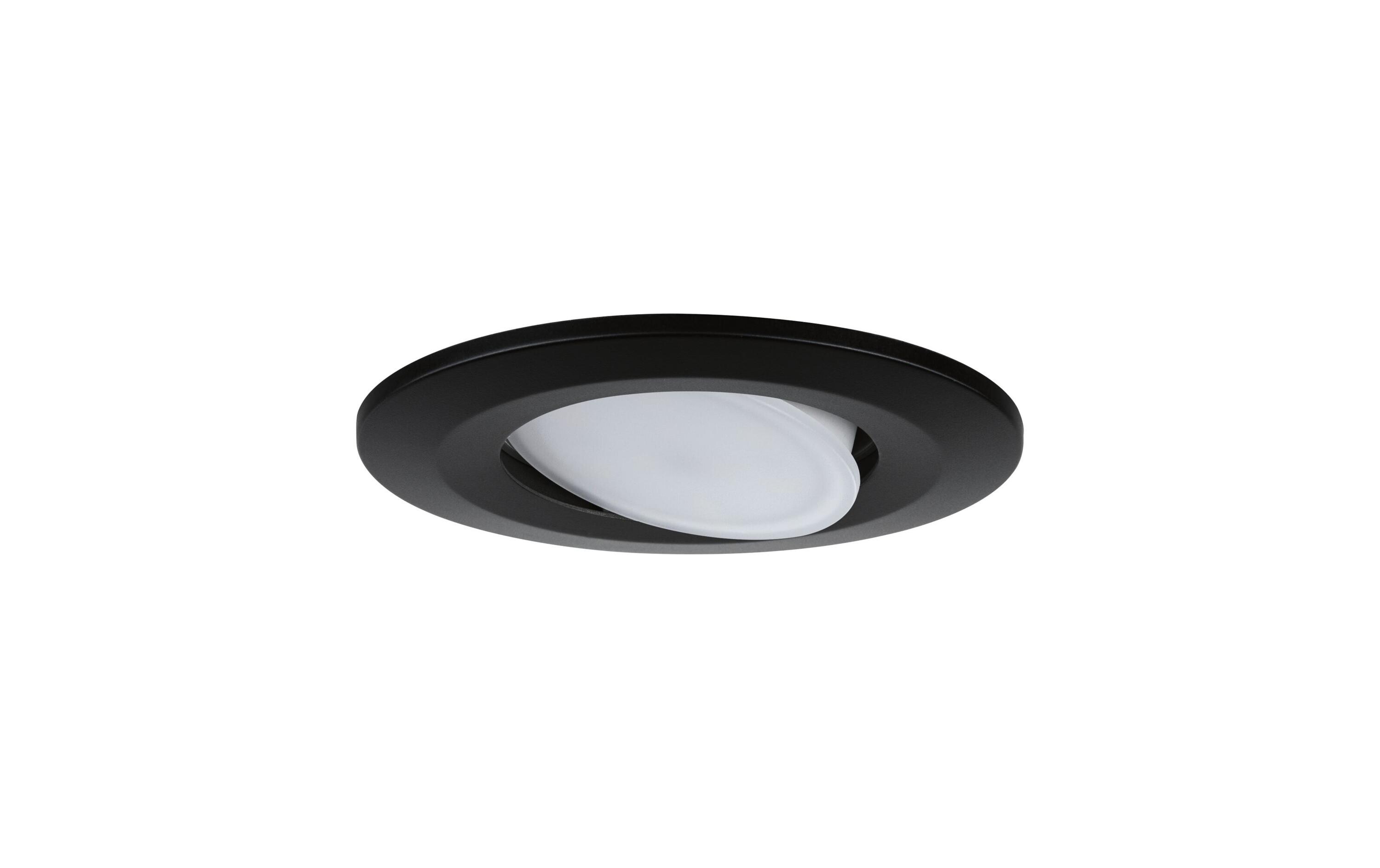 Einbauleuchte LED Calla Basisset schwenkbar Schwarz<br>LED Einbaustrahler