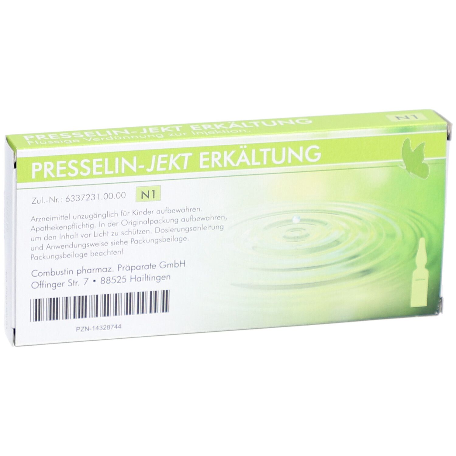 PRESSELIN-Jekt Erkältung Ampullen