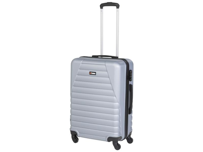 FTM Reisekofferset World Superb 2-teilig, Silbergrau Zwei Trolleys unterschiedlicher Grösse