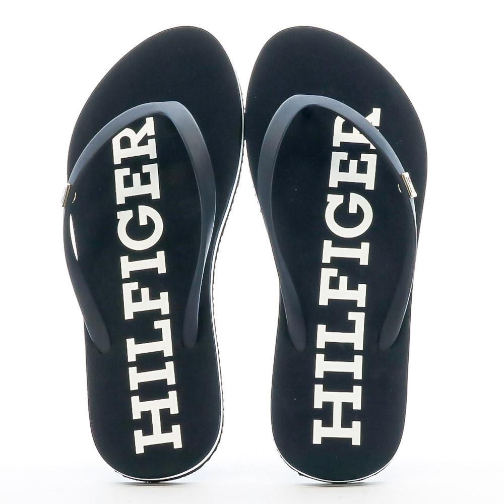 Tommy Hilfiger Tongs Marine Femme Tommy Hilfiger Hilfiger Strap Beach