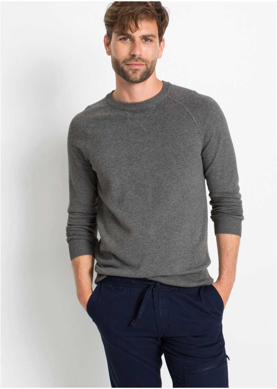 Lot de 2 pulls naturels en coton