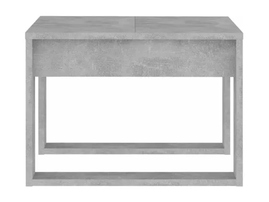 Table d'appoint Gris béton 50x50x35 cm Aggloméré