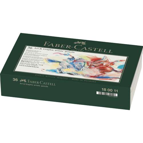 FABER-CASTELL Art & Graphic 36er-Metalletui, leer