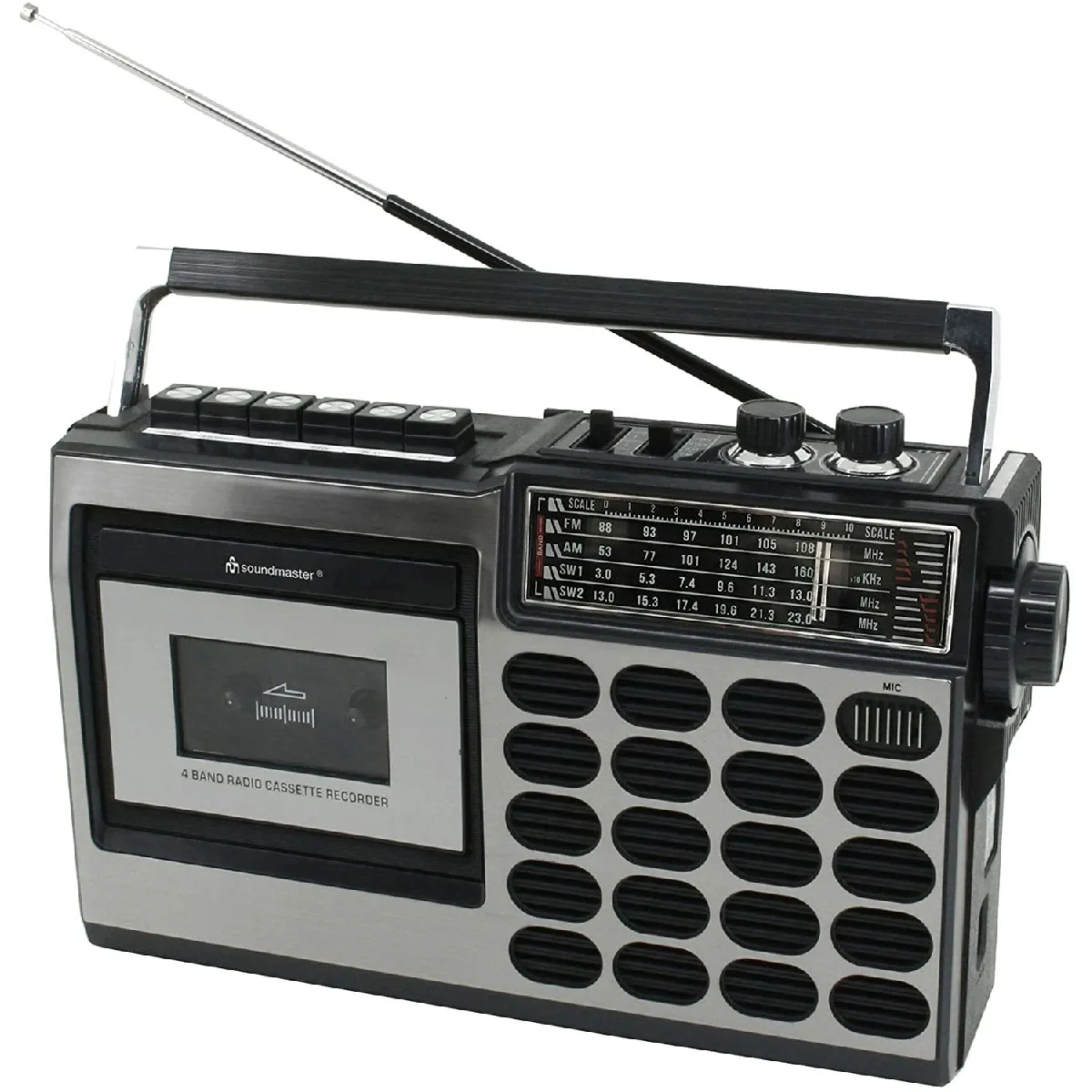 Soundmaster Radio Portative Noir