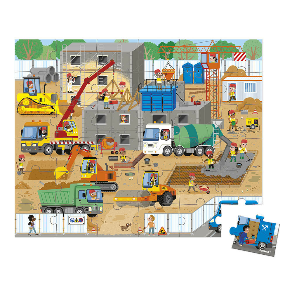 Puzzle chantier 36 pcs