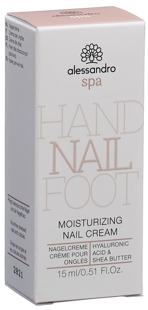 ALESSANDRO INTERNATIONAL Moisturizing Nail Cream 15 ml