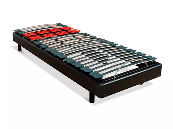 BELLECOUR LITERIE | Sommier électrique BODYSOFT 90x200 cm | Lattes & Plots
