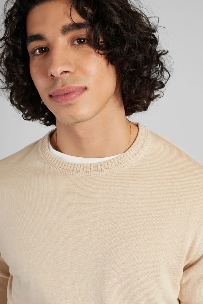 Pull col rond en coton biologique L'Exception Paris