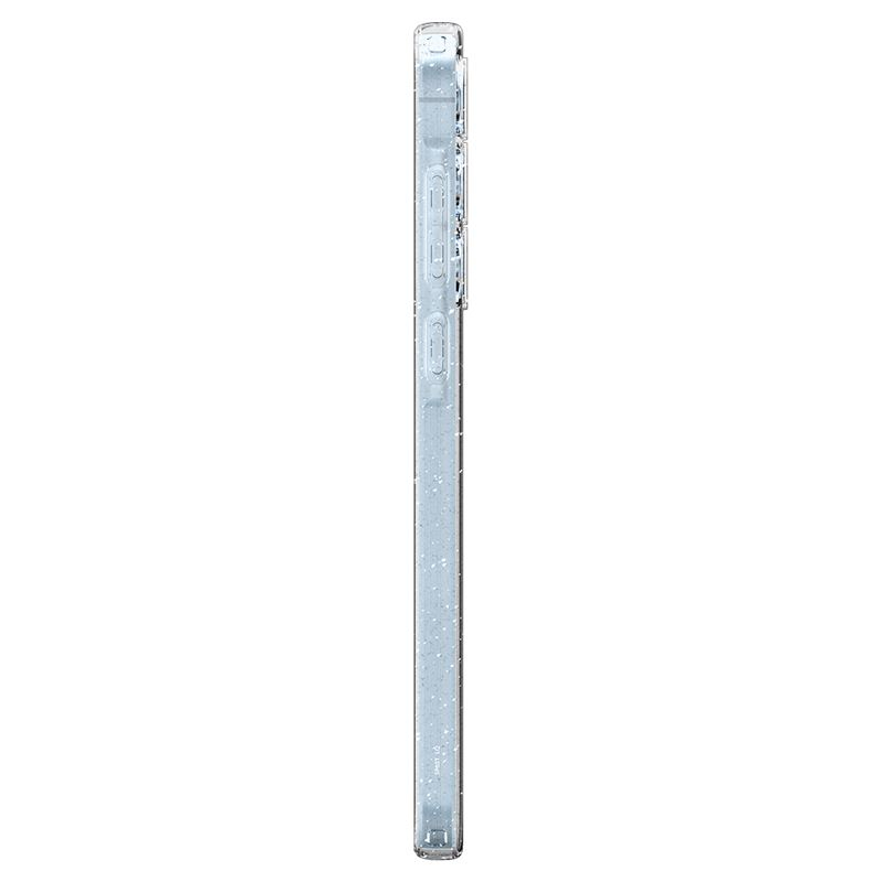 Samsung Galaxy A55 Liquid Crystal Glitter Case Gummi Hülle (ACS07538) - Crystal Quartz (Transparent)