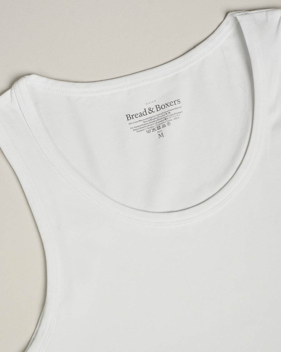 Bread & Boxers 2-Pack Tank Top White