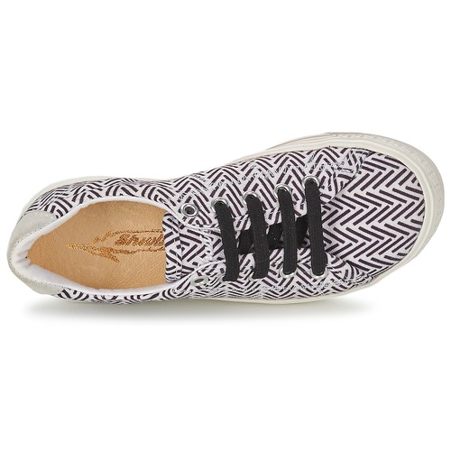 Shwik - STEP LO CUT - Noir / Blanc