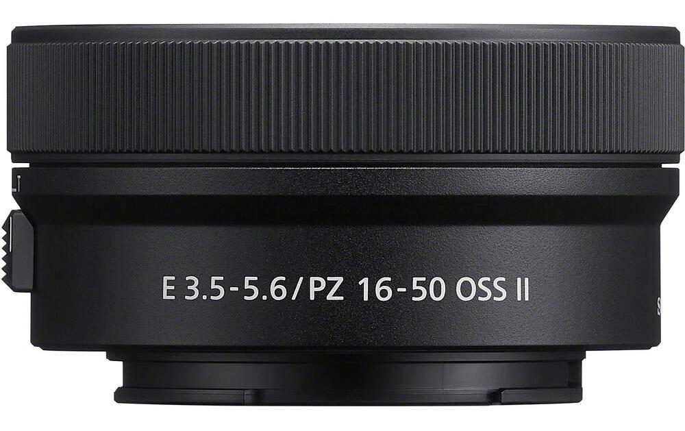 Zoomobjektiv E PZ 16-50mm F/3.5–5.6 OSS Sony E-Mount<br>Kompaktes, leichtes, einfahrbares 16-50mm APS-C-Objektiv mit leistungsstarkem Powerzoom