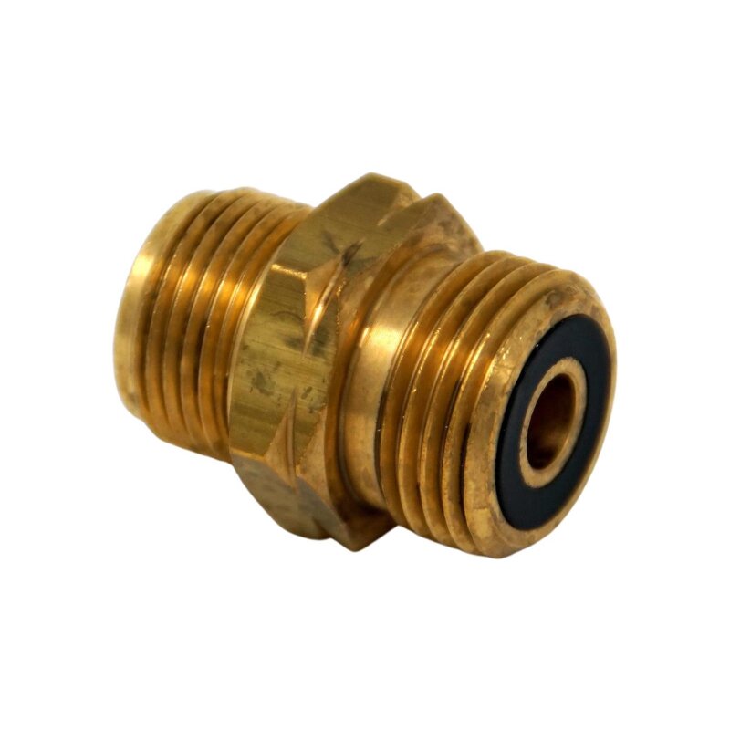 Verbindungsstück AG M20 x 1,5 x W21,8 x 1/14 LH (G.12=KLF)
