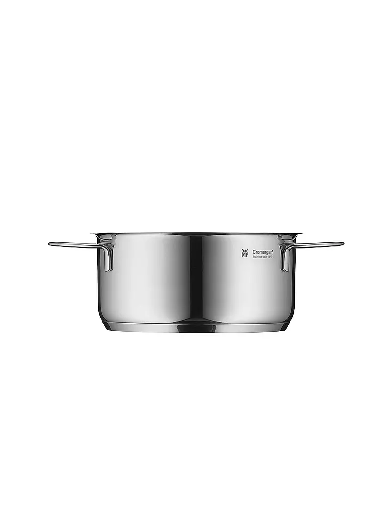 WMF Mini Bratentopf mit Deckel 16cm Cromargan silber
