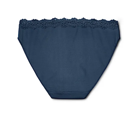 2 Slips, rauchblau