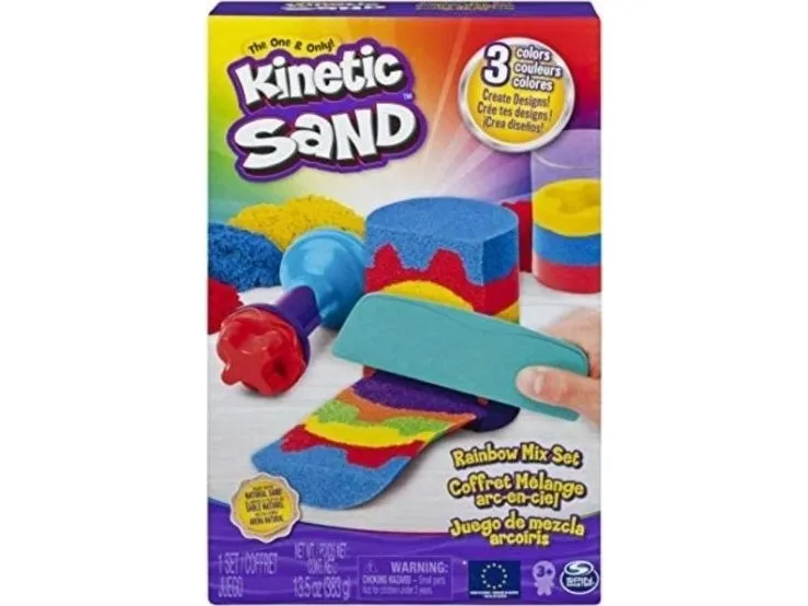 Kinetic Sand Rainbow Mix Set