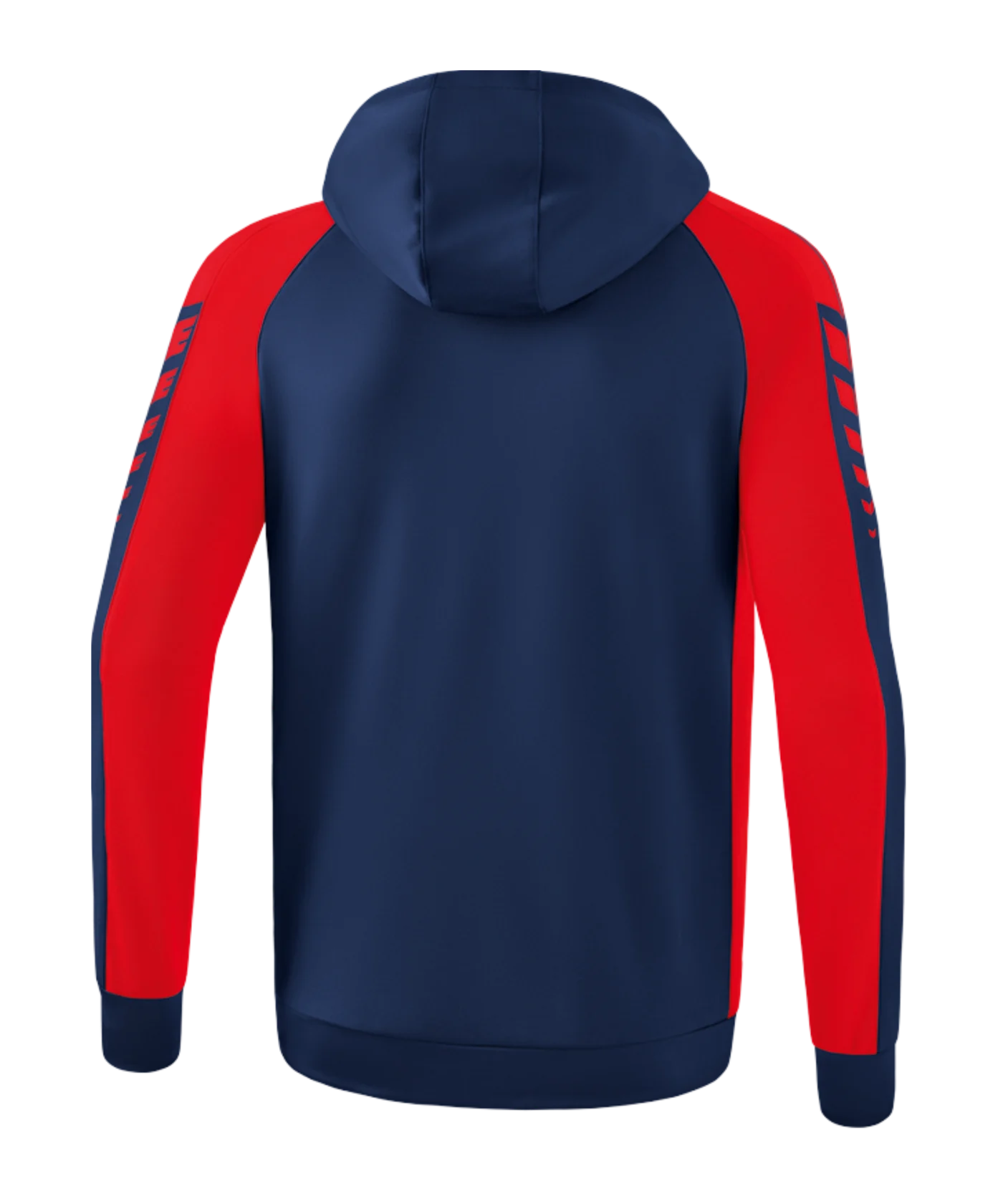 Erima Six Wings Kapuzenjacke Blau Rot