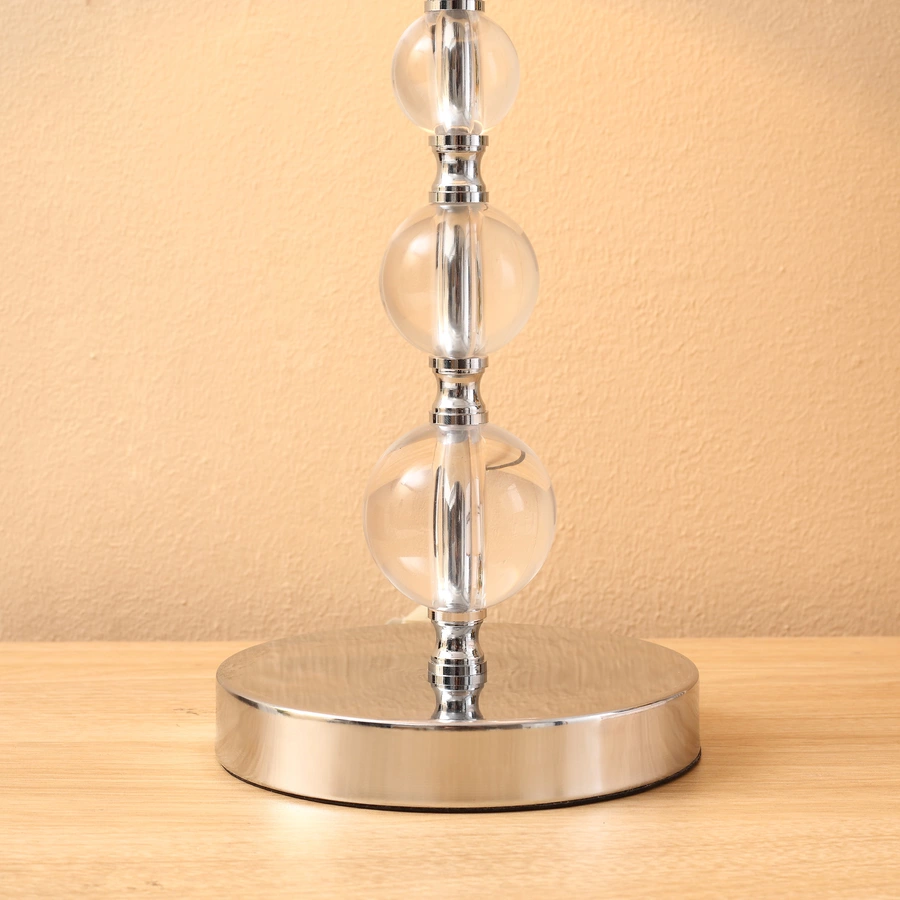HOMCOM Tischlampe mit Acrylkugeln bunt