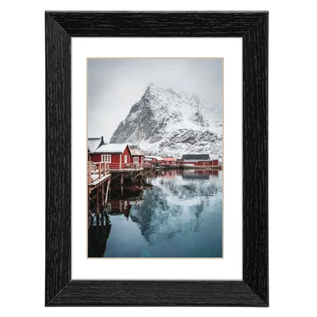 Hama Holzrahmen Oslo schwarz, 40 x 50 cm
