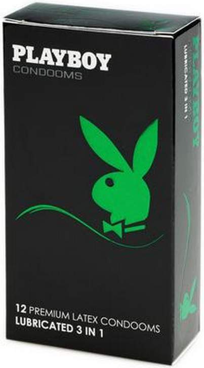 Playboy Condooms 3 in 1 12st