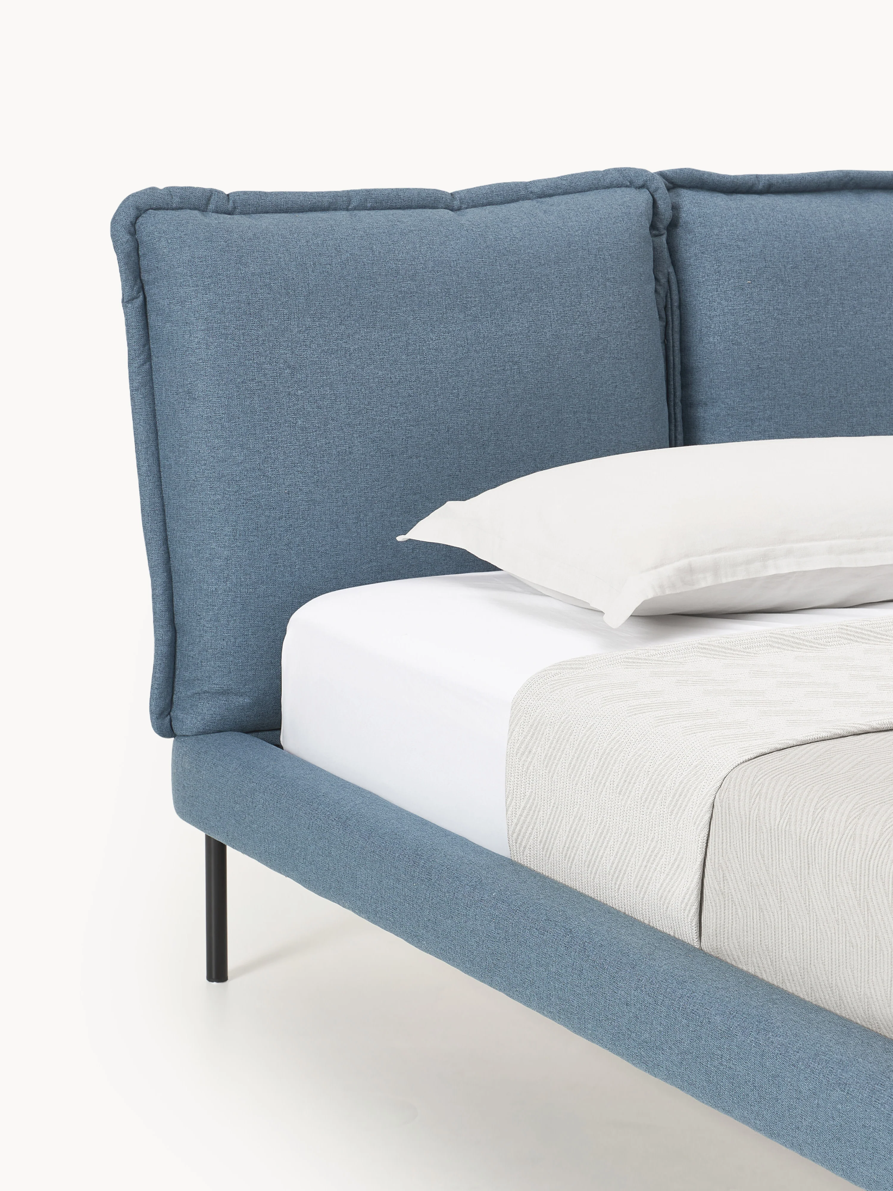 Gestoffeerd bed Amelia