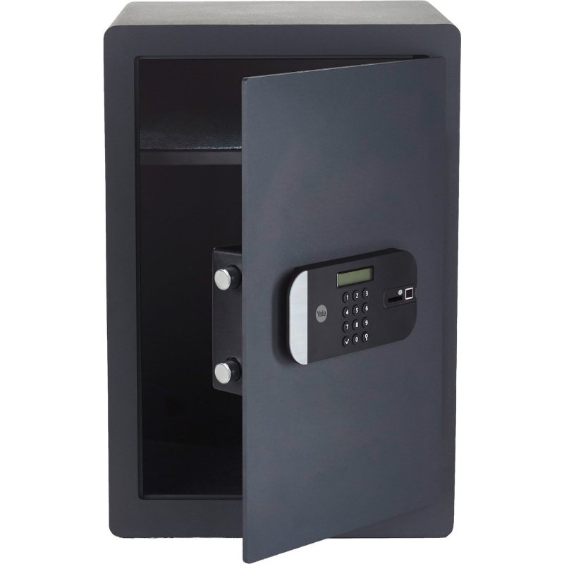 Coffre-fort Protection Maximum Haute Sécurité Biométrique motorisé 49 L - serrure électronique et à empreinte digitale Yale