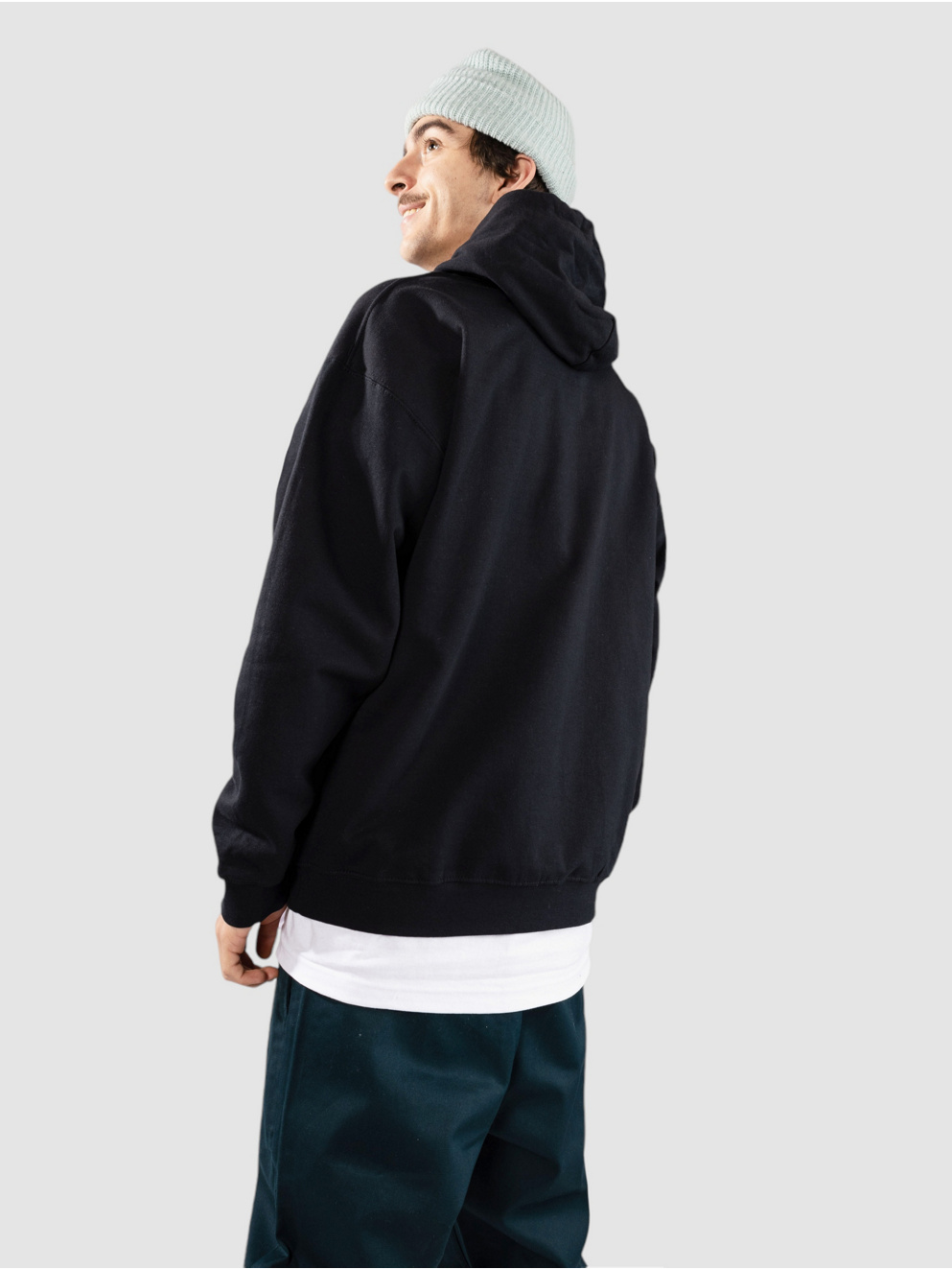A.LAB World News Hoodie black
