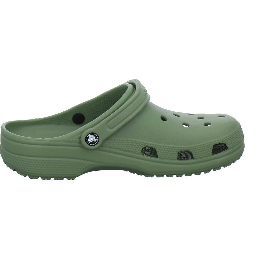 Crocs Pantoletten Herren Classic Clog oliv