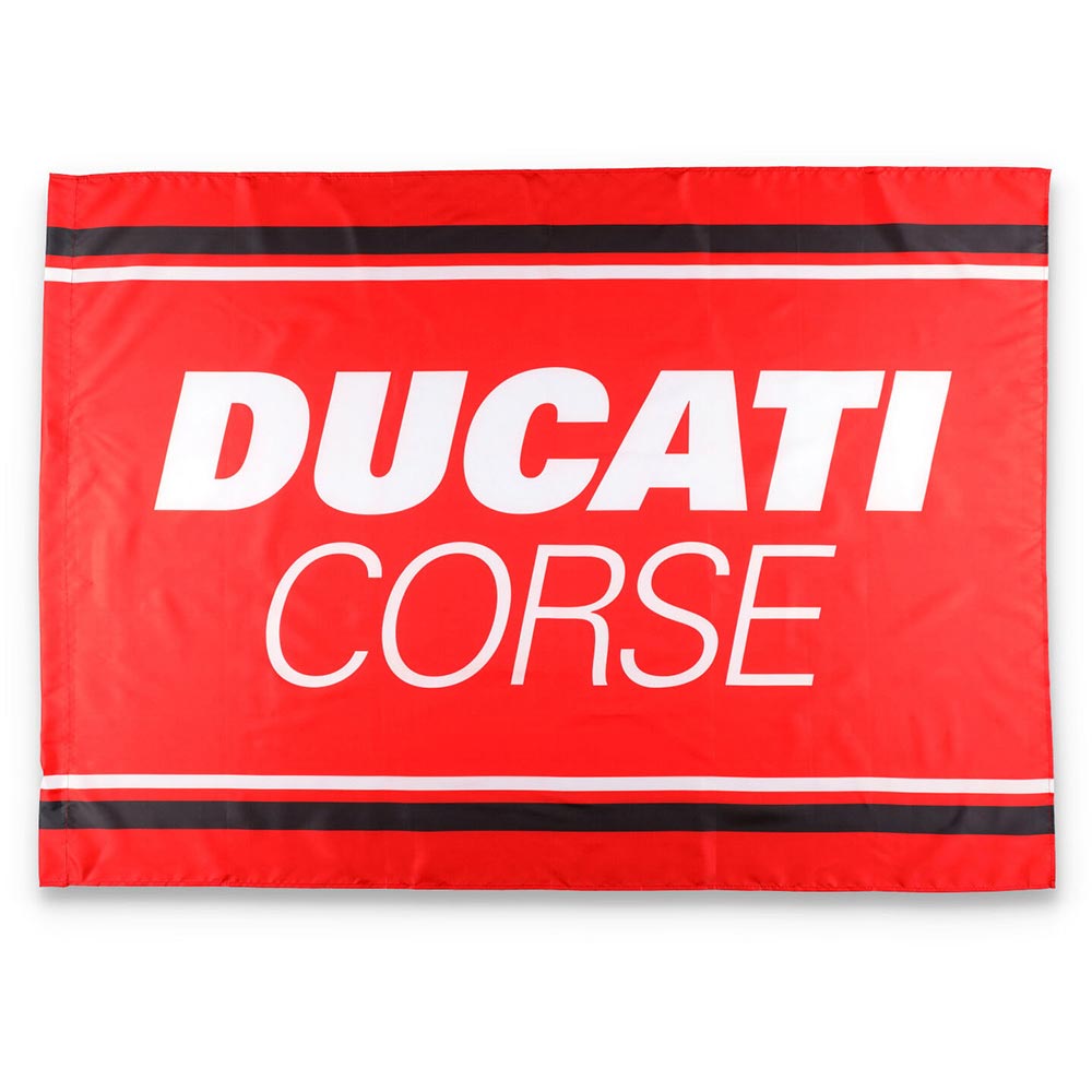 ducati racing - Drapeau Corse - 2023 Rouge / Blanc