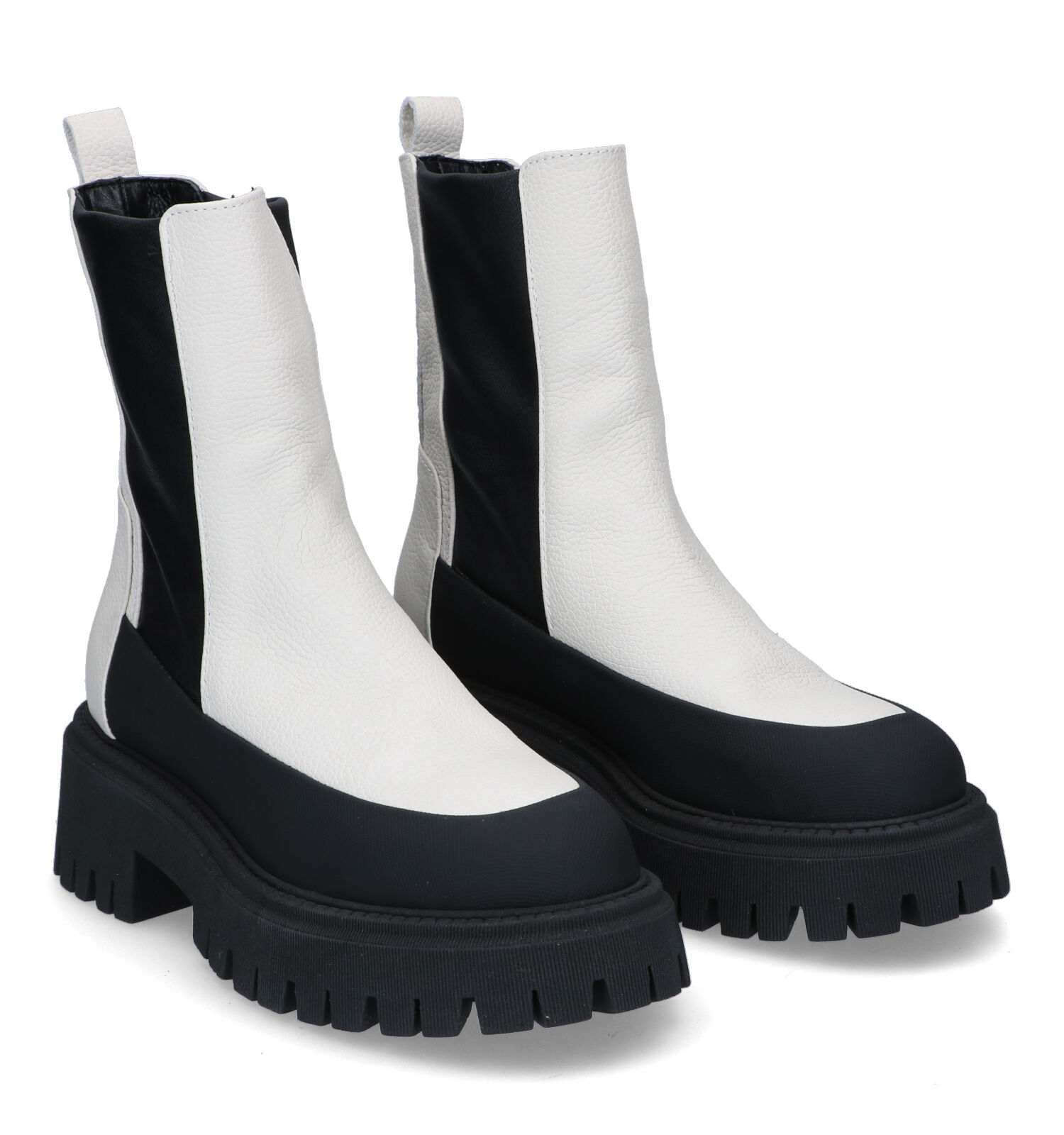 Chelsea boots wit