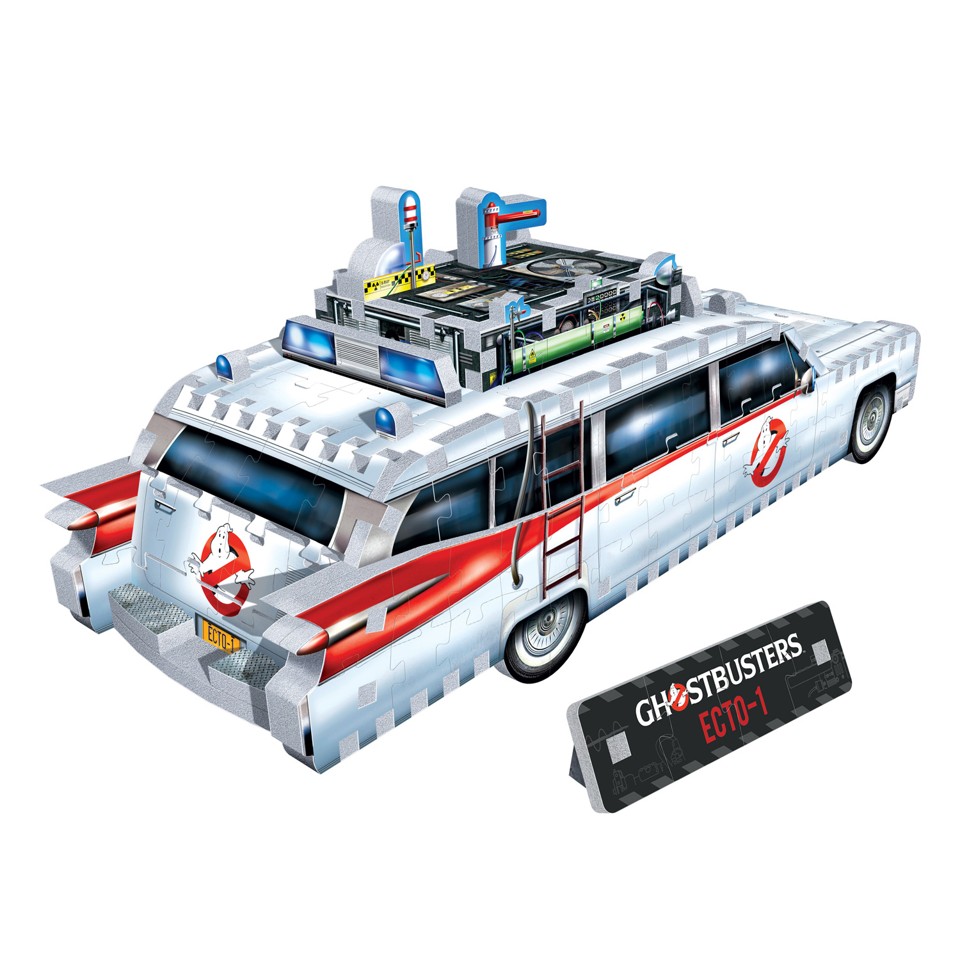 Wrebbit 3D Puslespil - Ghostbusters - Ecto-1