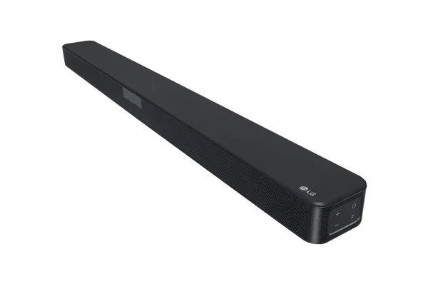 LG SN4 - Lydbarsystem - til TV - 2.1-kanal - trådløs - Bluetooth - App-kontrolleret - 300 Watt (Total) - sort