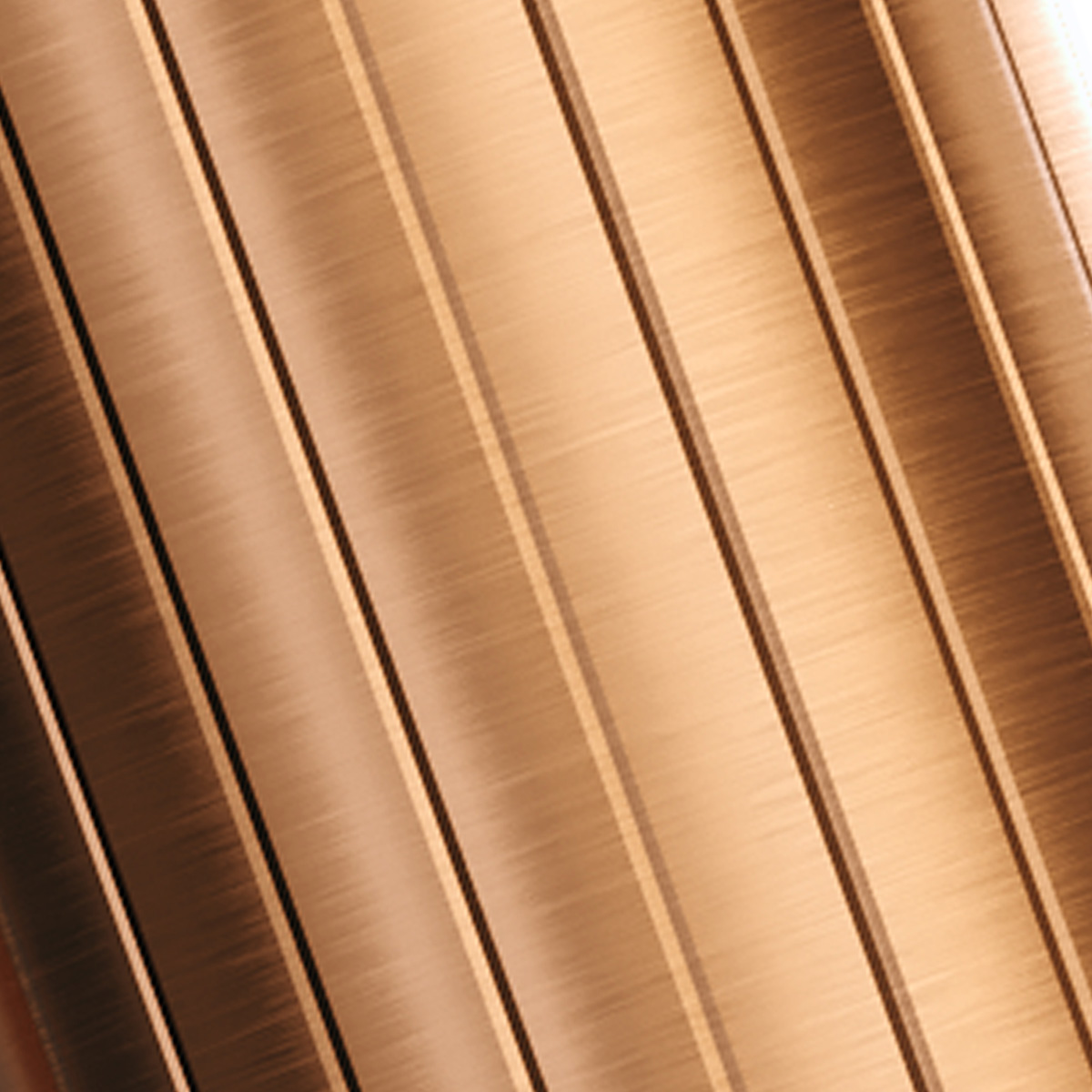 Brauer Stripe inbouw fonteinkraan koper geborsteld PVD