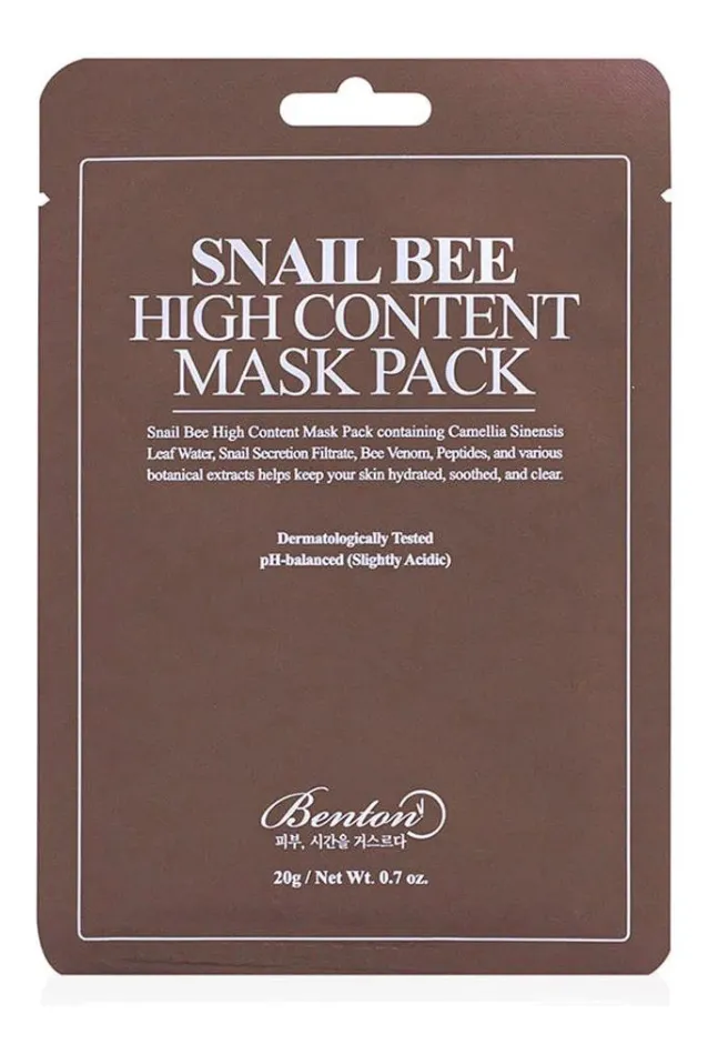 Benton Snail Bee High Content Mask Pack - 20 g.