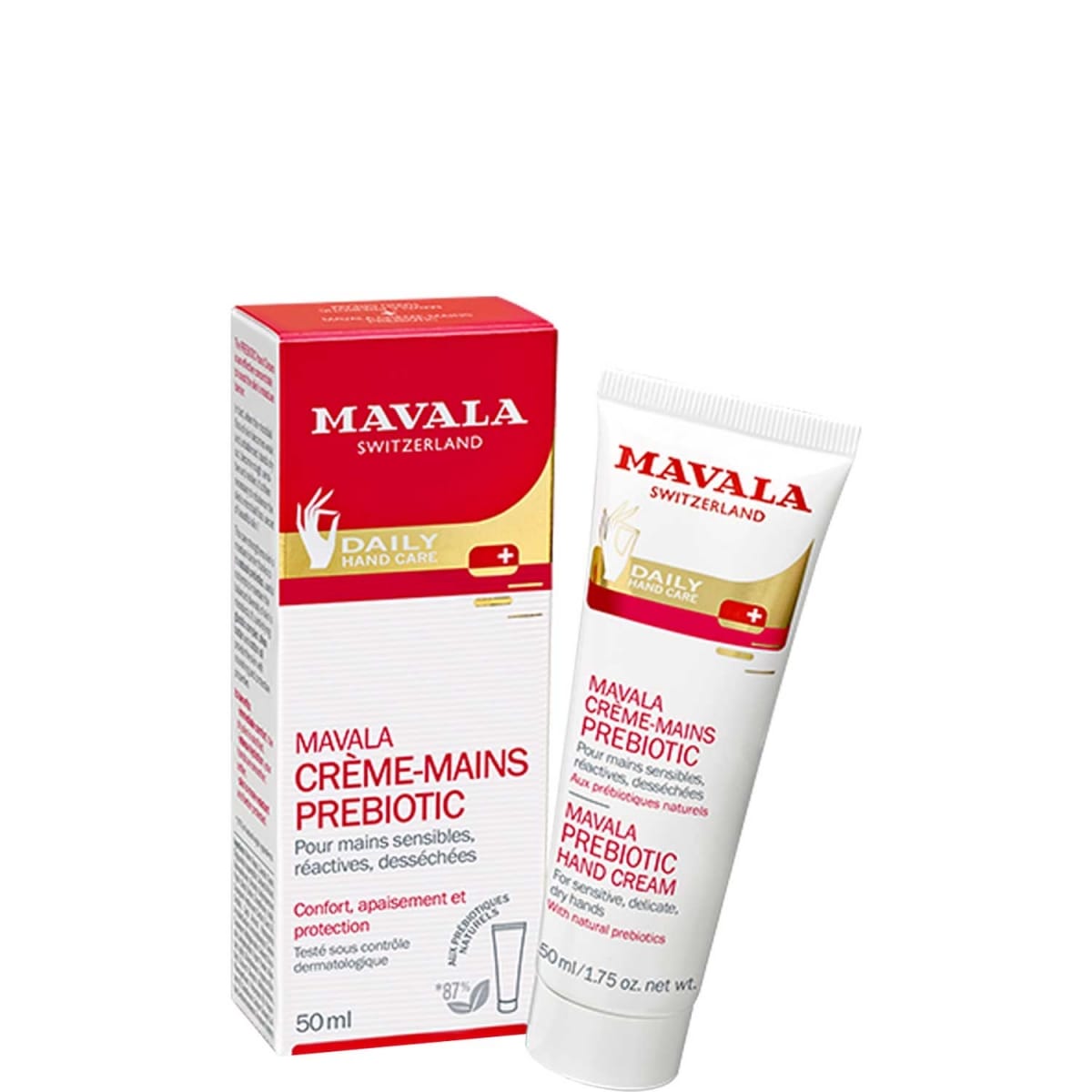 Mavala Crème-Mains Prébiotic Pour Peaux Sensibles et Réactives