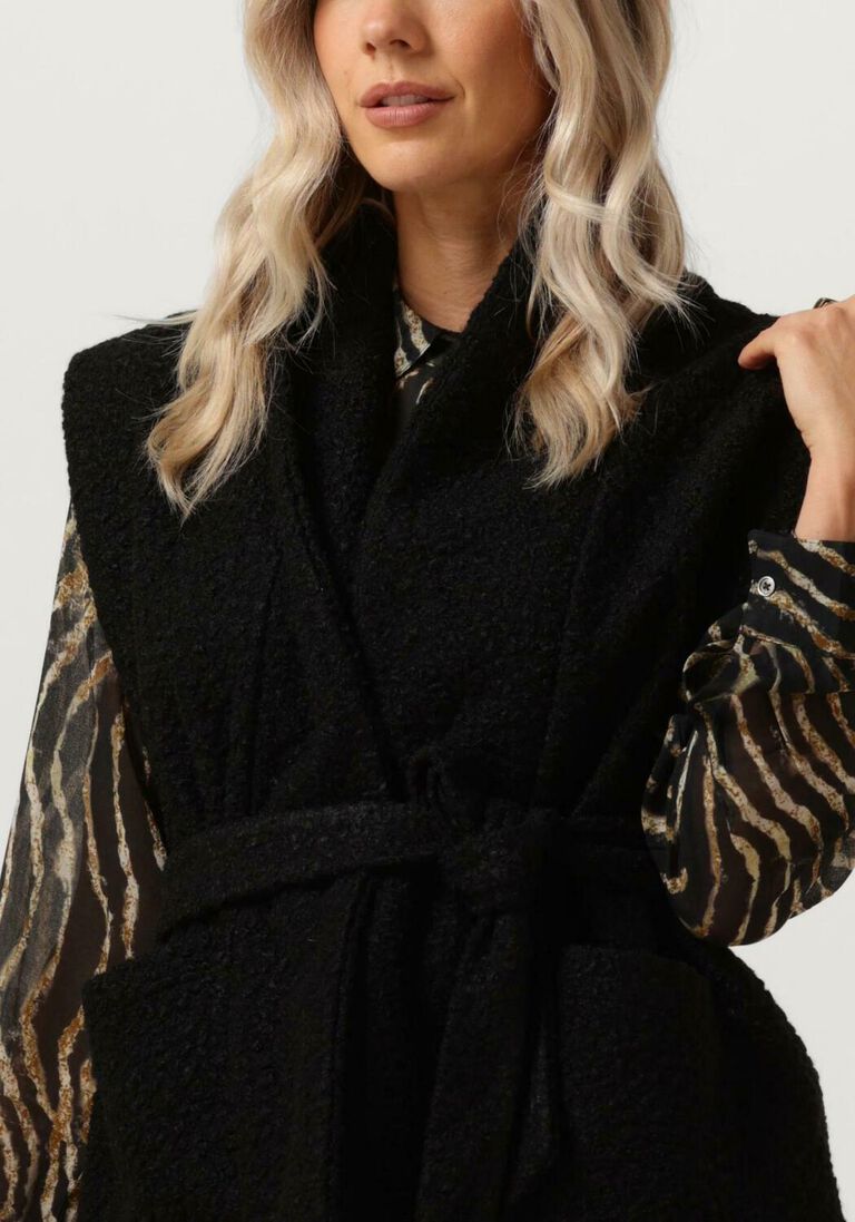 CIRCLE OF TRUST zwarte circle of trust gilet dolly gilet