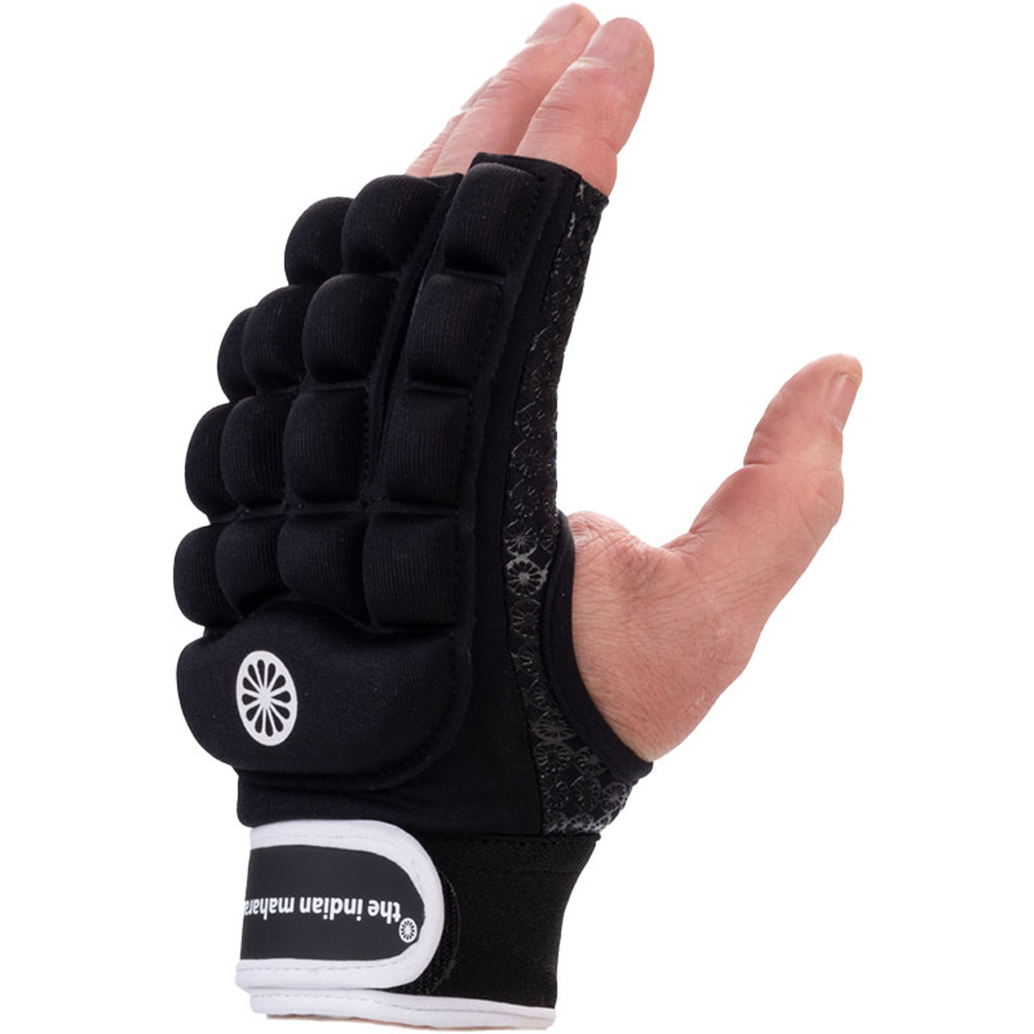 Indian Maharadja Handschoen Halve Vingers Links