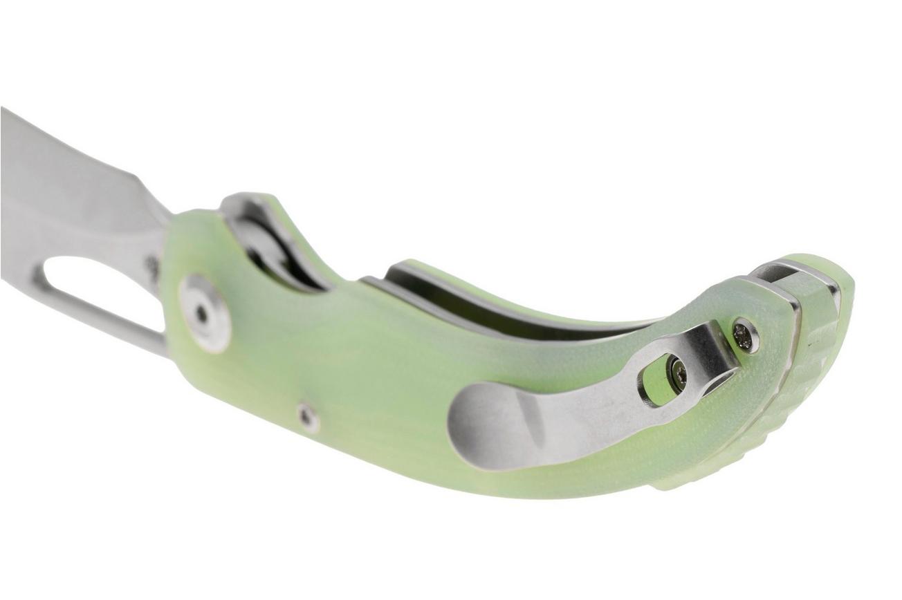 Tenable Knives Gideon T1119A3 Stonewashed Nitro-V, Jade G10, zakmes, Dead Sober design