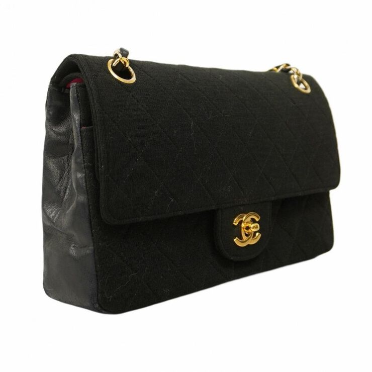 Chanel Vintage Chanel Crossbody Bag Black