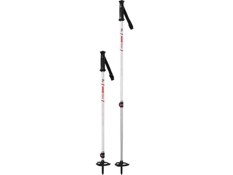 MSR Schneeschuhwanderstöcke Poles DynaLock Trail, 80-140 cm Zweiteiliger Skistock aus Aluminium