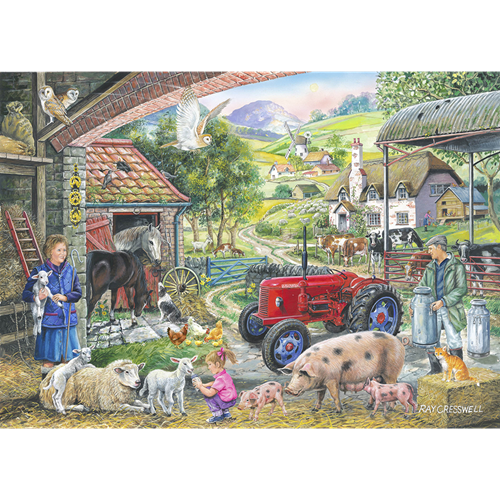 N°2 - à la ferme 1000pc puzzle