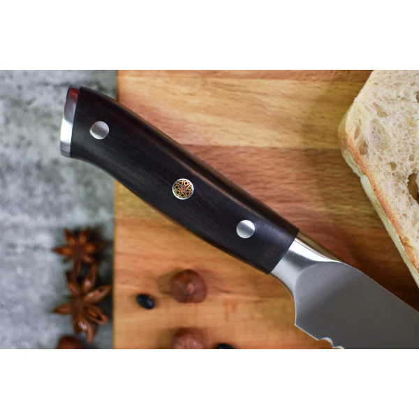 Couteau Fukito Ebene X50 modèle pain 23cm Fukito