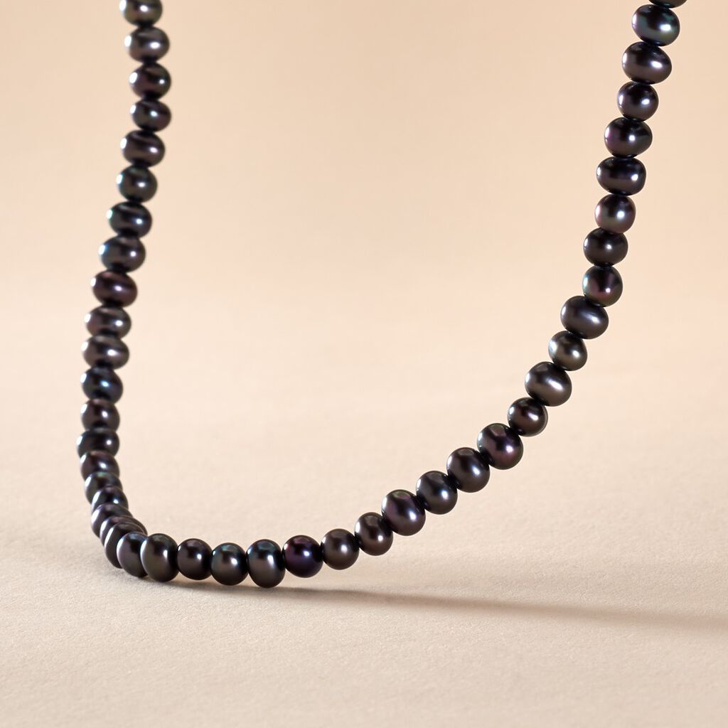 Collier Severiane Or Jaune Perle De Culture