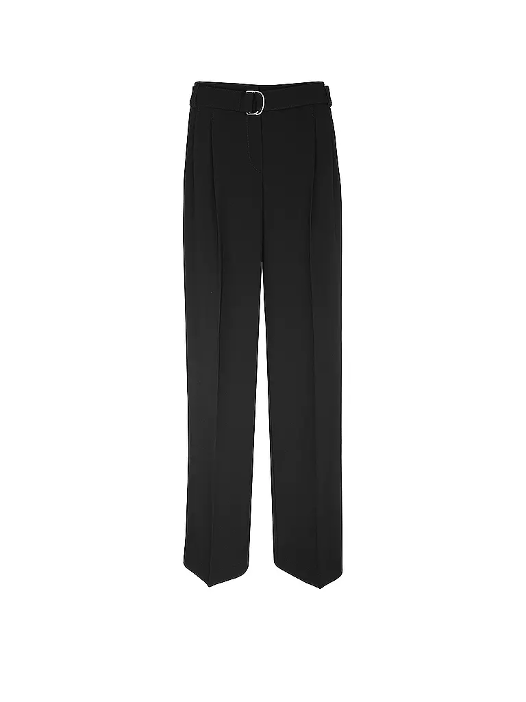 BOSS Marlenehose TAPIANA schwarz