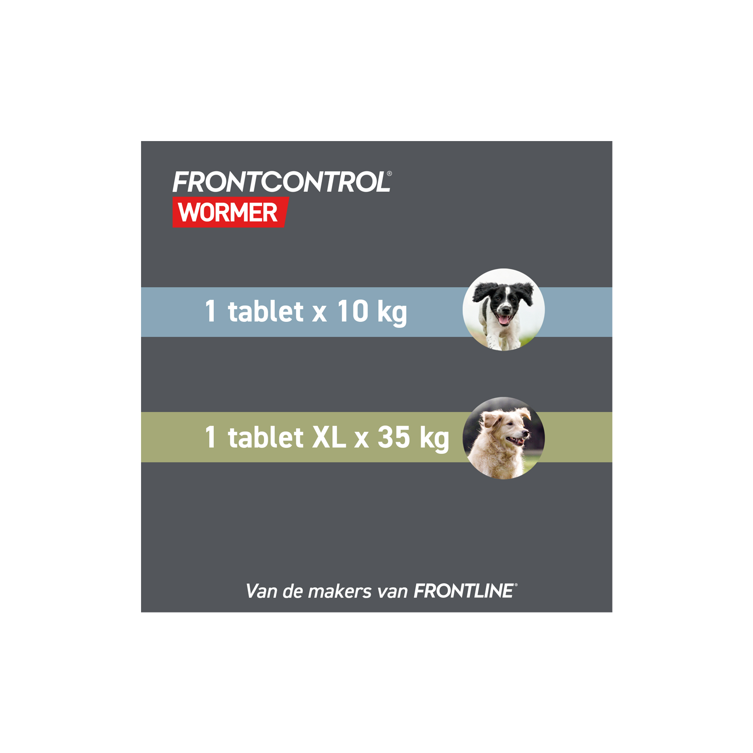 Frontcontrol Wormer Hond