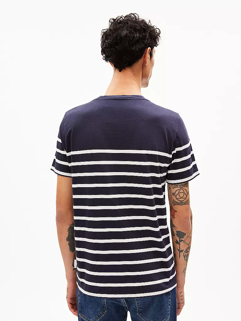 ARMEDANGELS T-Shirt AADROS  blau