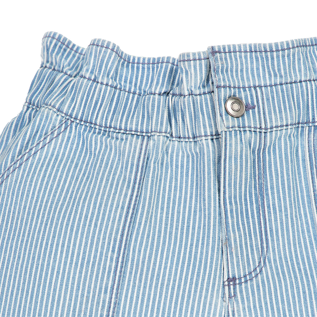 COLEÇÕES LA REDOUTE<br>Shorts jeans Gestreepte
